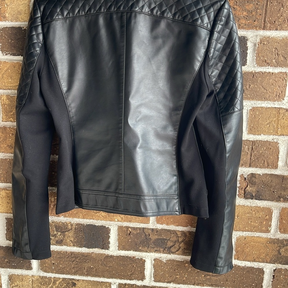 EXPRESS Black Moto Jacket - Picture 4 of 7